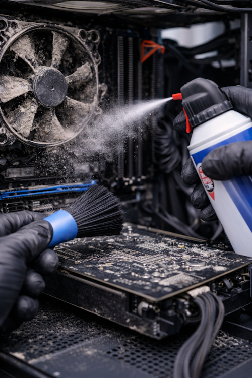 Számítógép takarítás